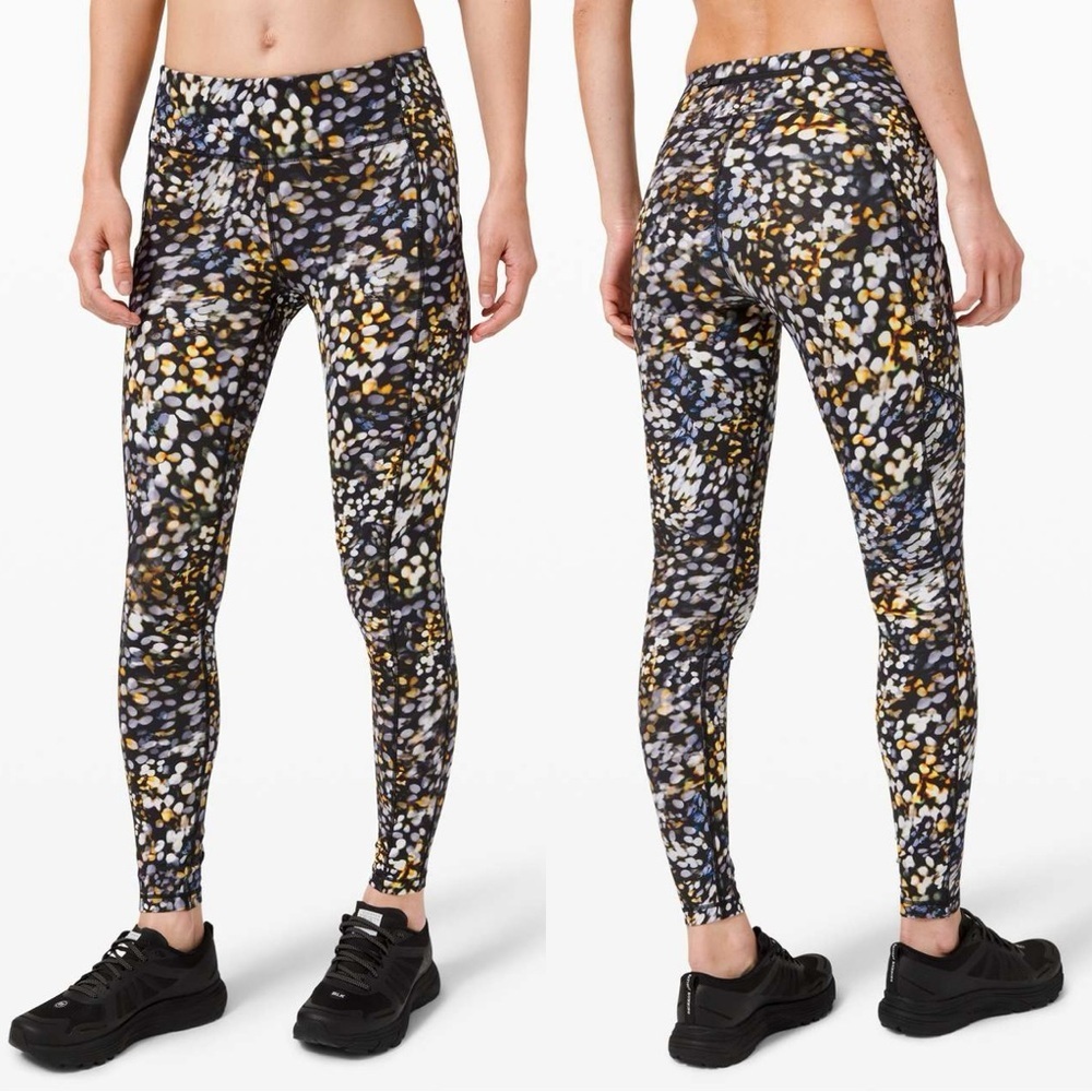 Lululemon Speed Up Tight Legging 28" Full-On Luxtreme in Metropolis Glow Multi 6
